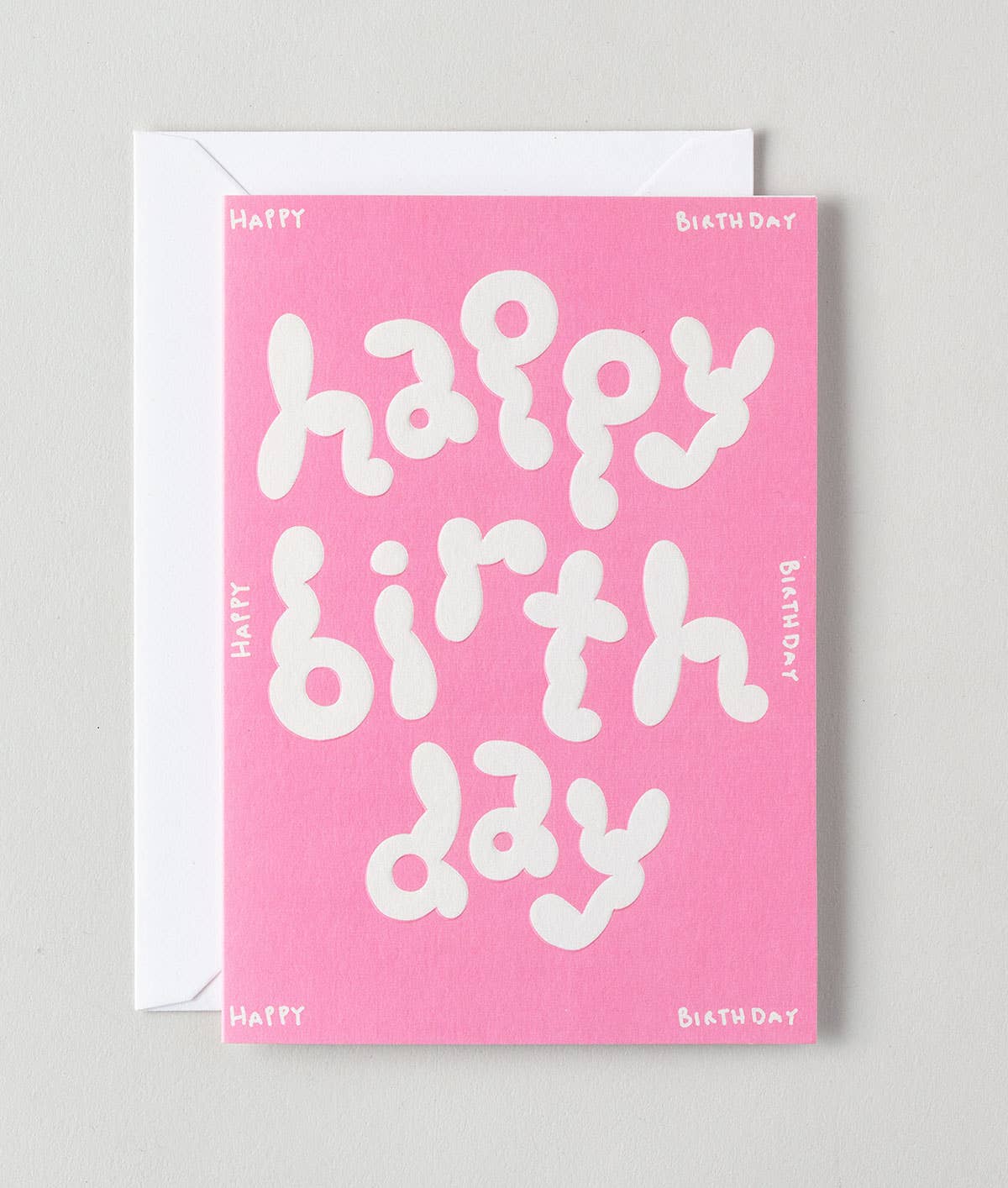 Happy Birthday Embossed Card