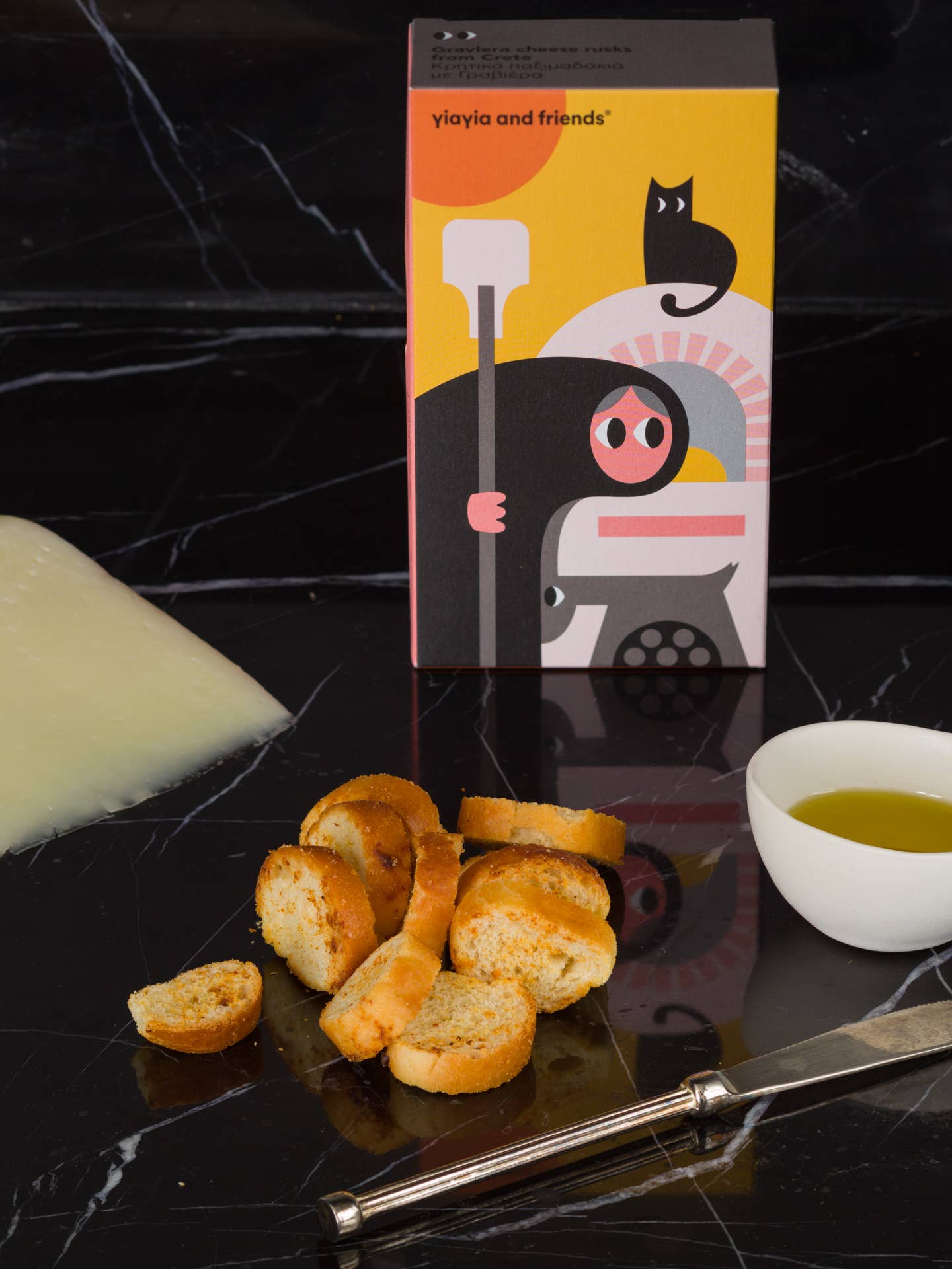 Graviera Cheese Rusk