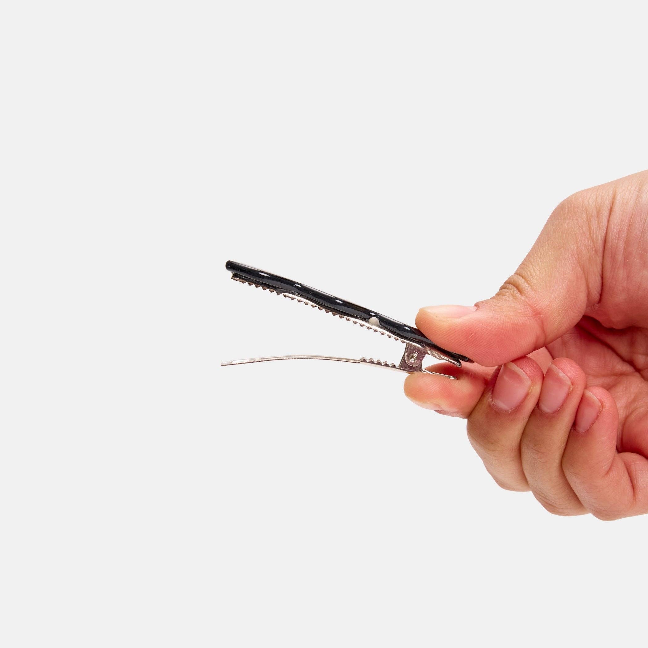 Allie Clips in Black