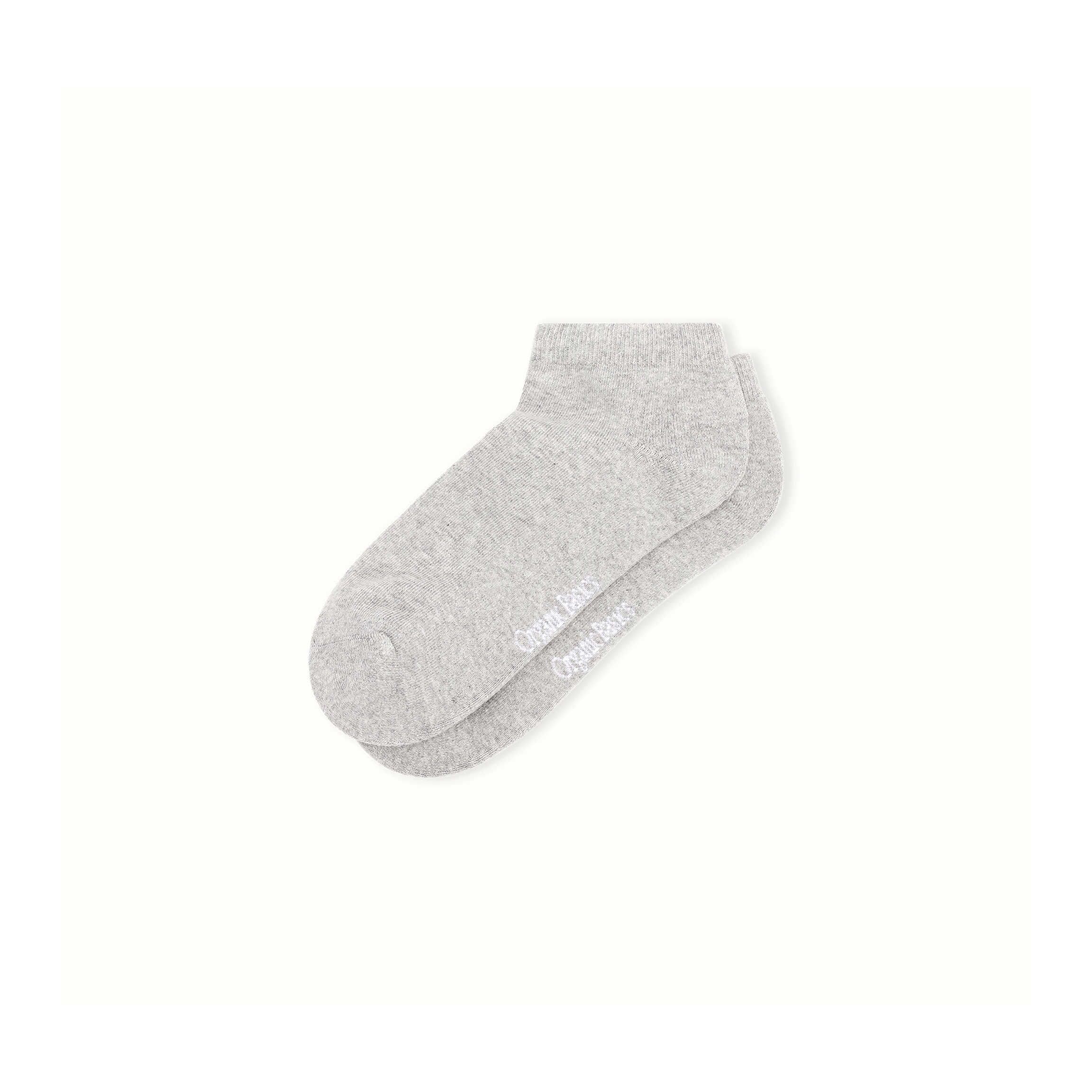 Core No Show Socks 2-Pack in Grey