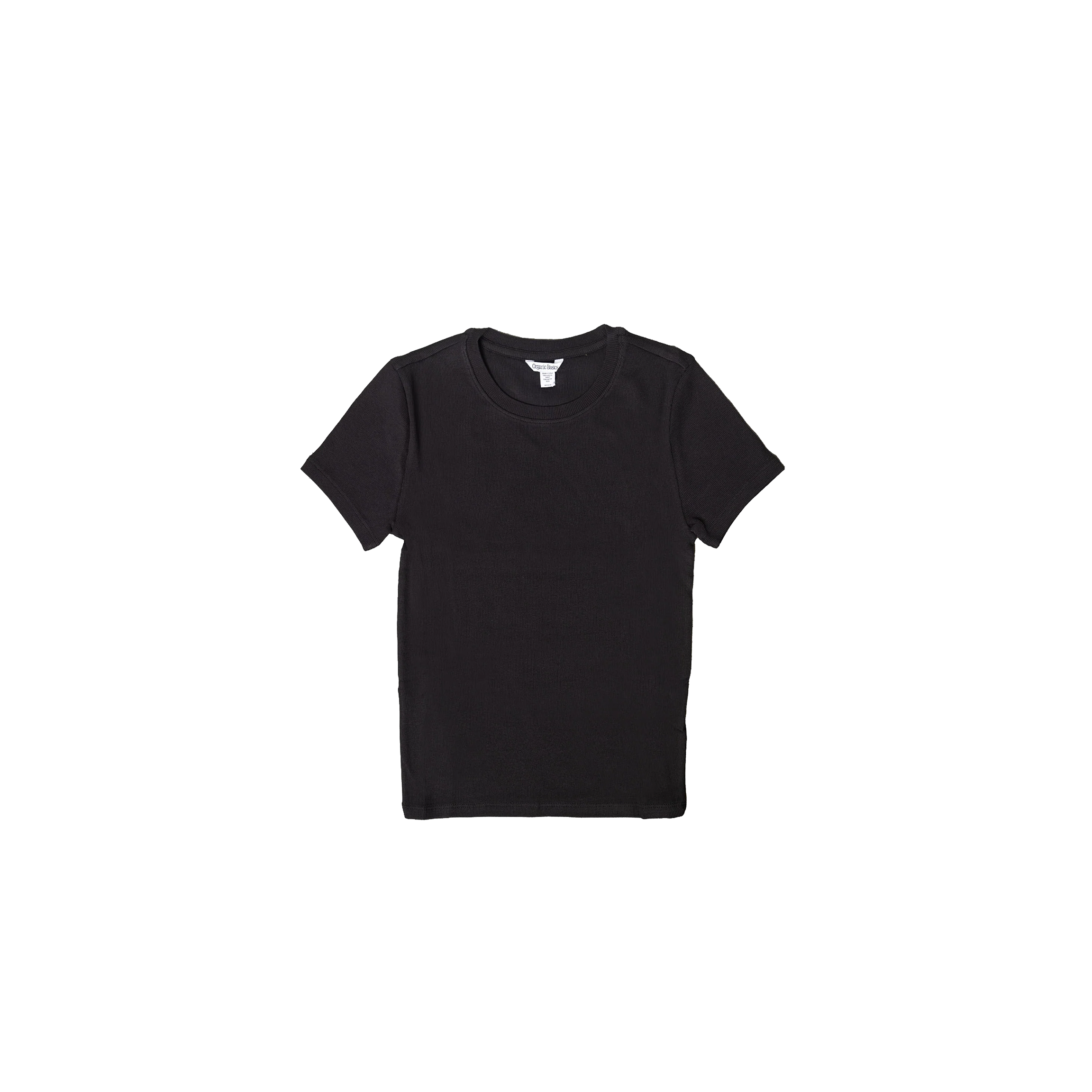 Core Rib Tee in Black