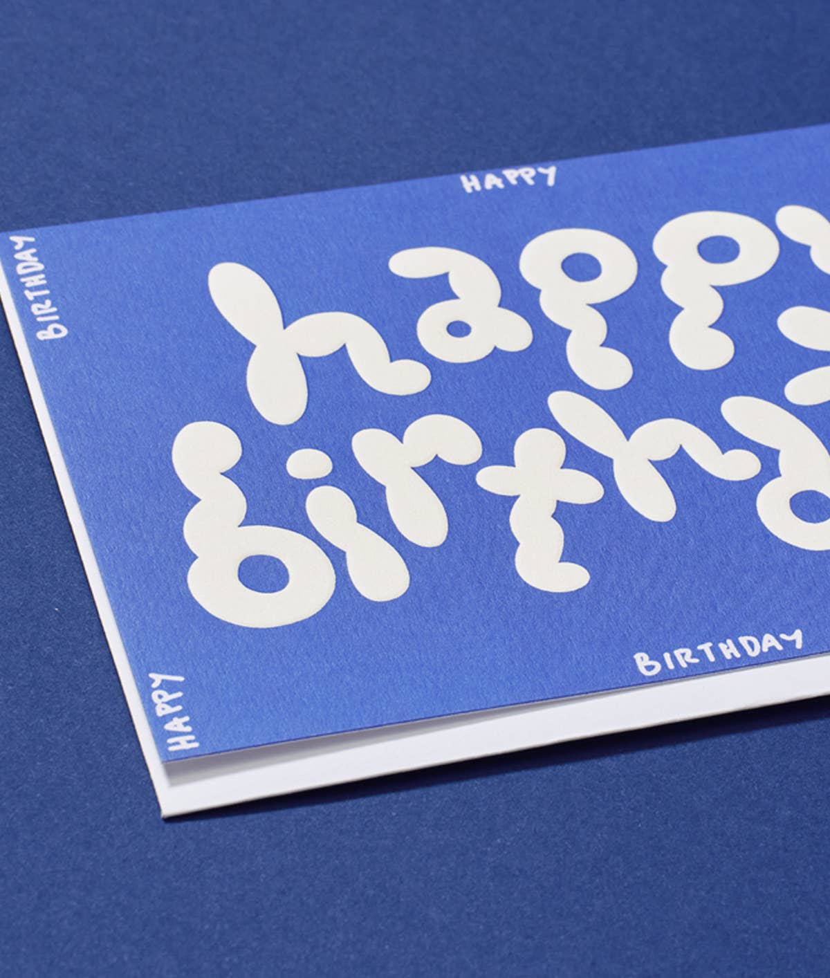 Happy Birthday Embossed Card