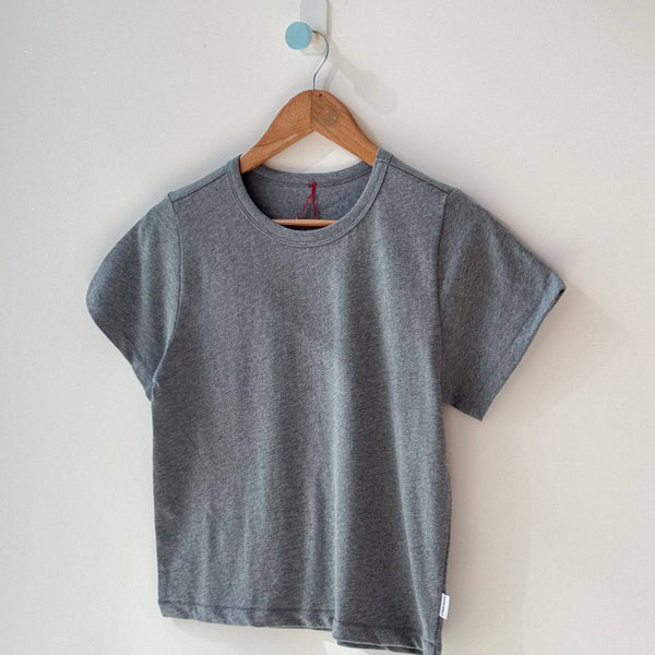 Thumbnail image for The Little Boy Tee in Melange Grey