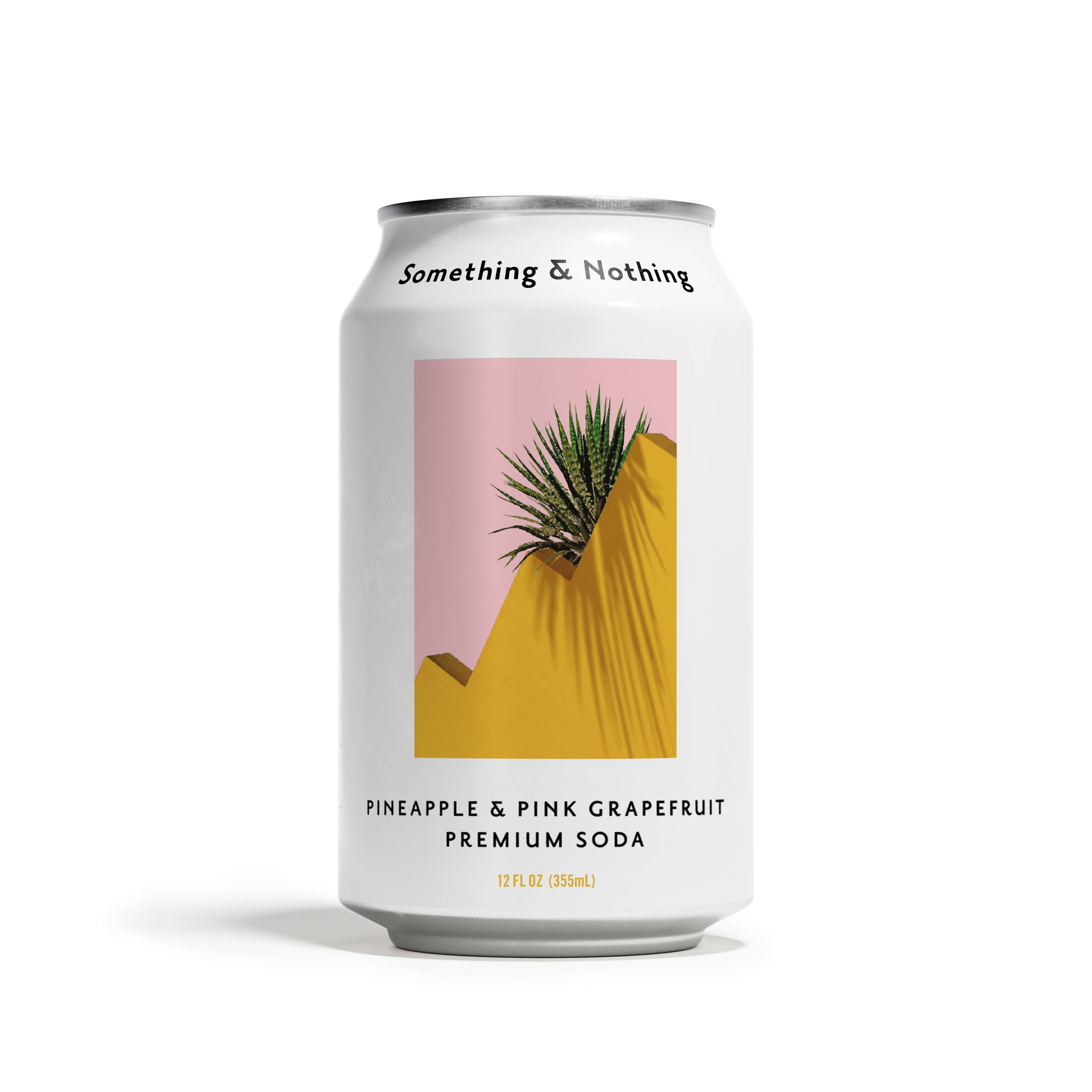Pineapple & Pink Grapefruit Premium Soda