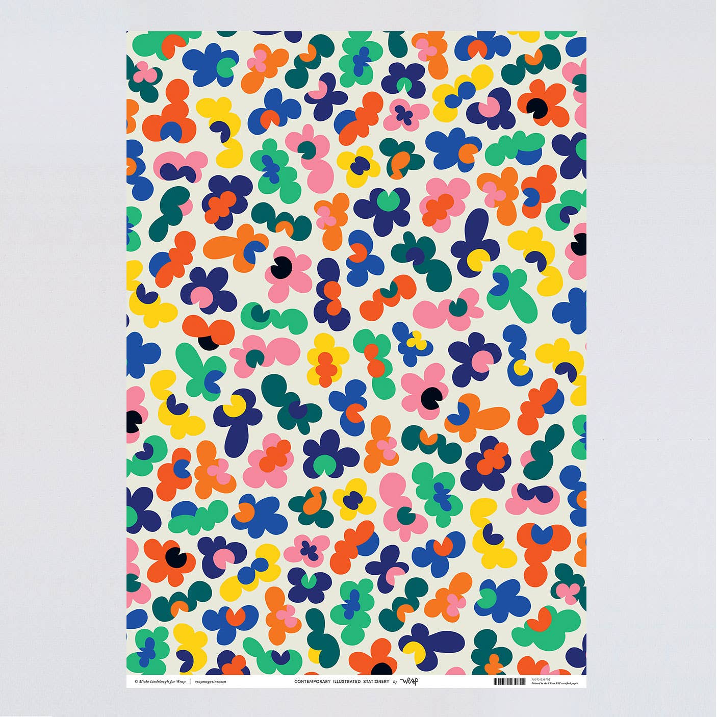 Flower Burst Gift Wrap