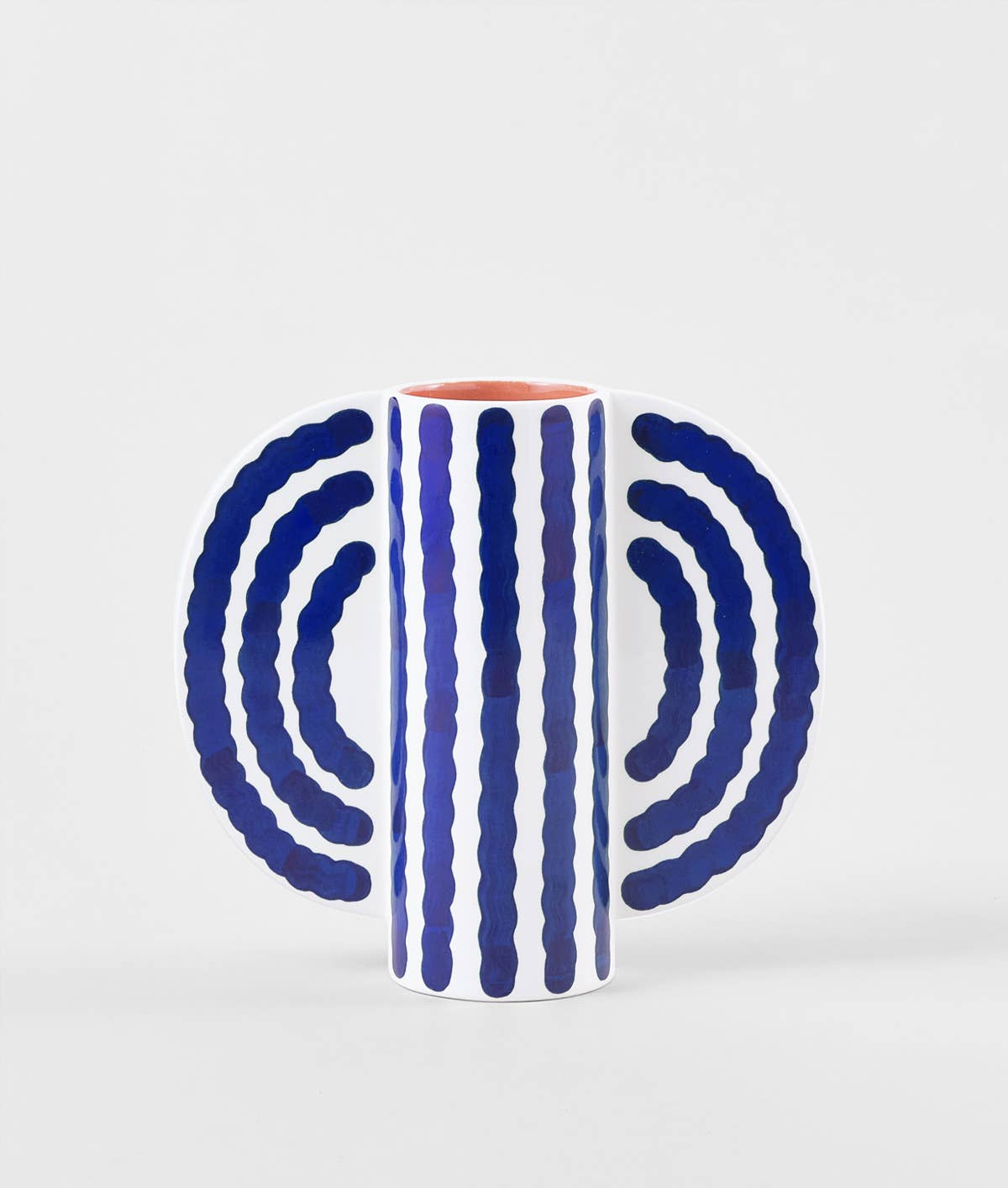 Small Butterfly Vase in Blue