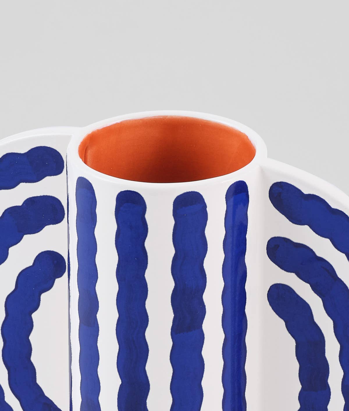 Small Butterfly Vase in Blue
