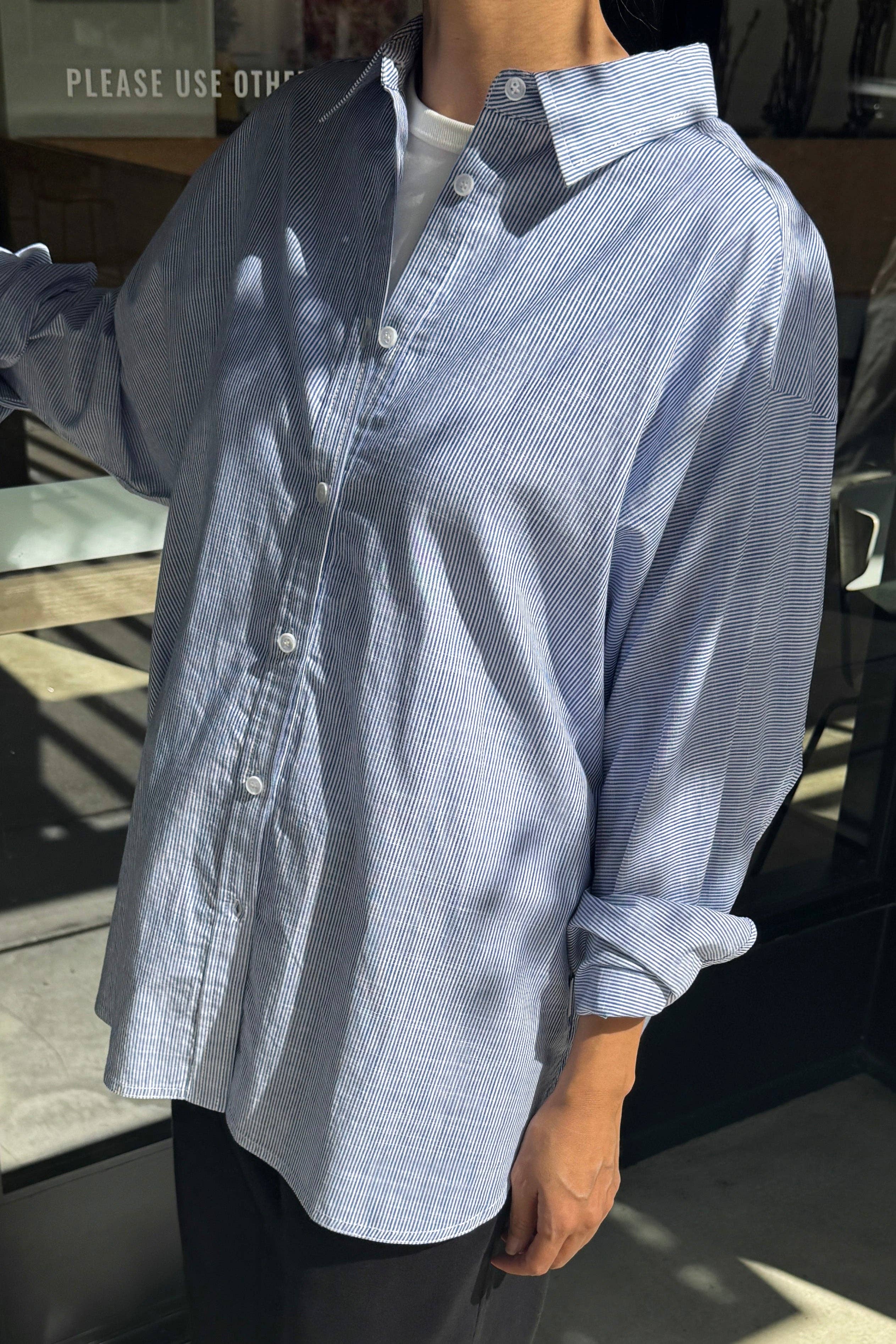 Light Weight Owen Shirt in White