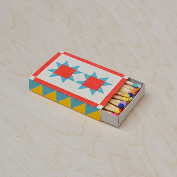 Thumbnail image for "Quilt" Risograph Printed Matchbox