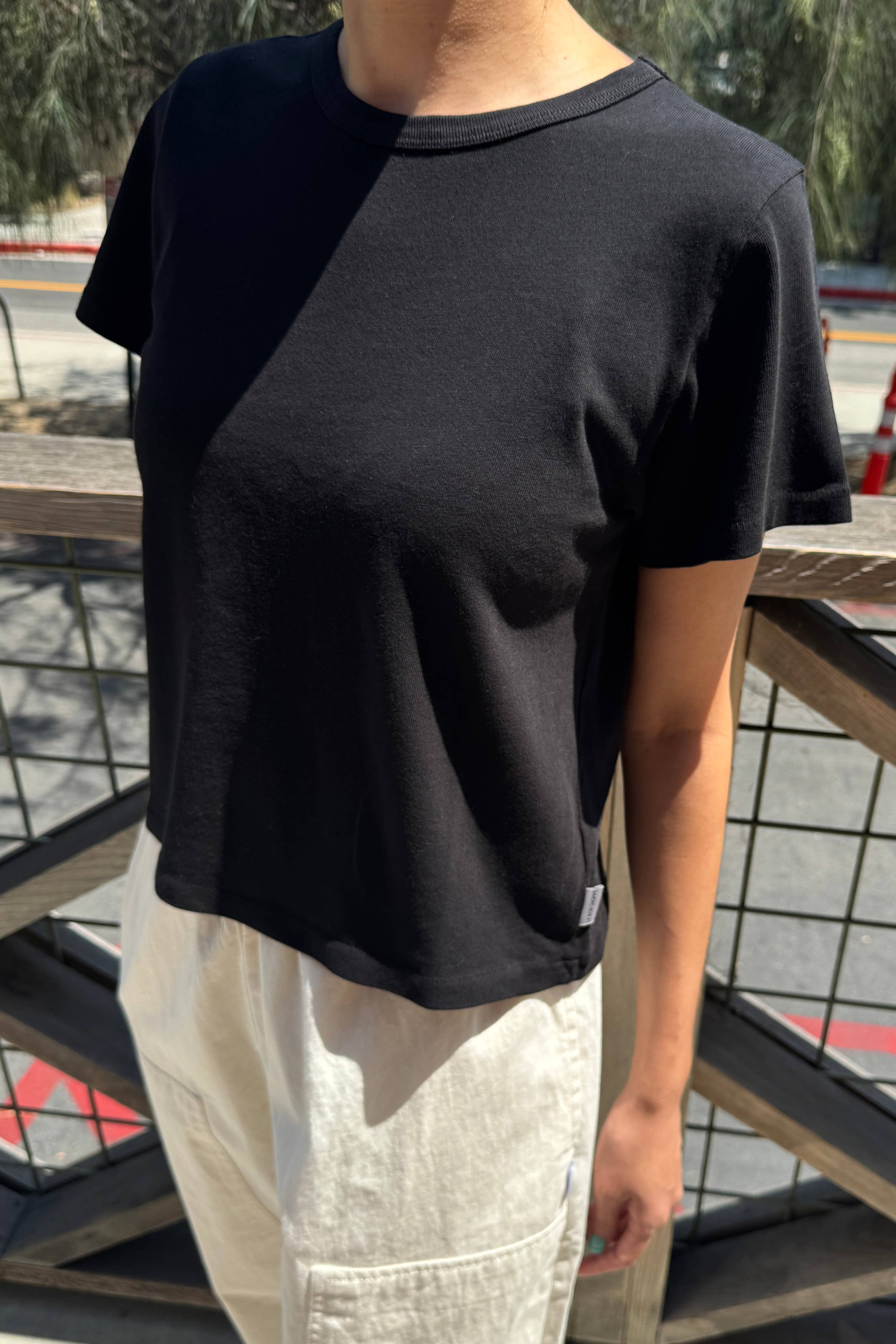 The Little Boy Tee in Black