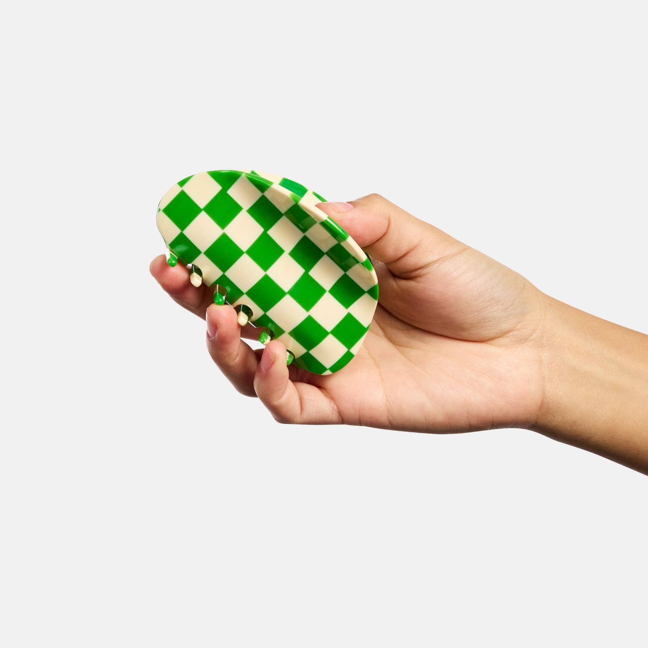 Checker Claw in Green
