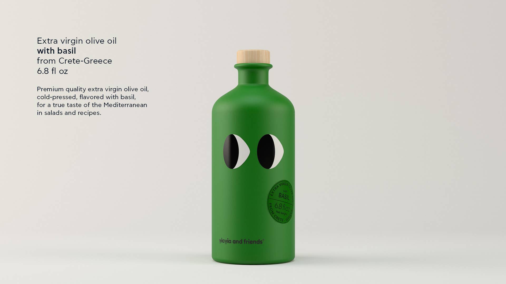 Extra Virgin Olive Oil w/ Basil