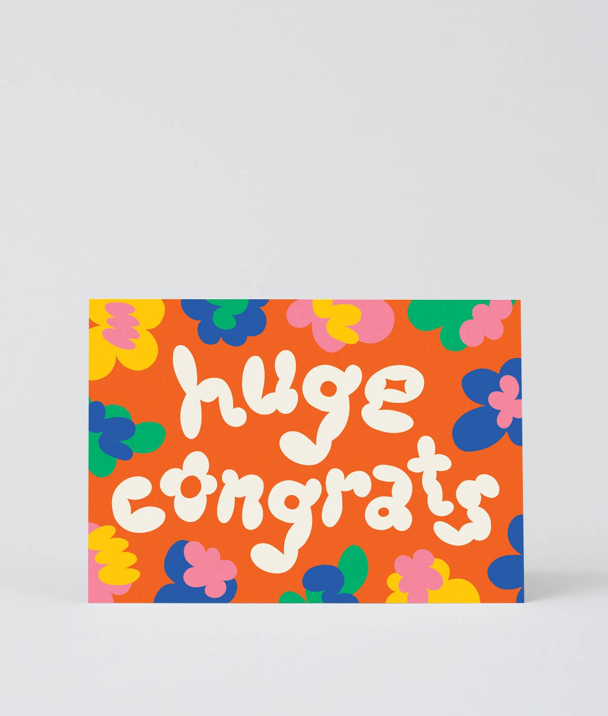 Huge Congrats Embossed Card