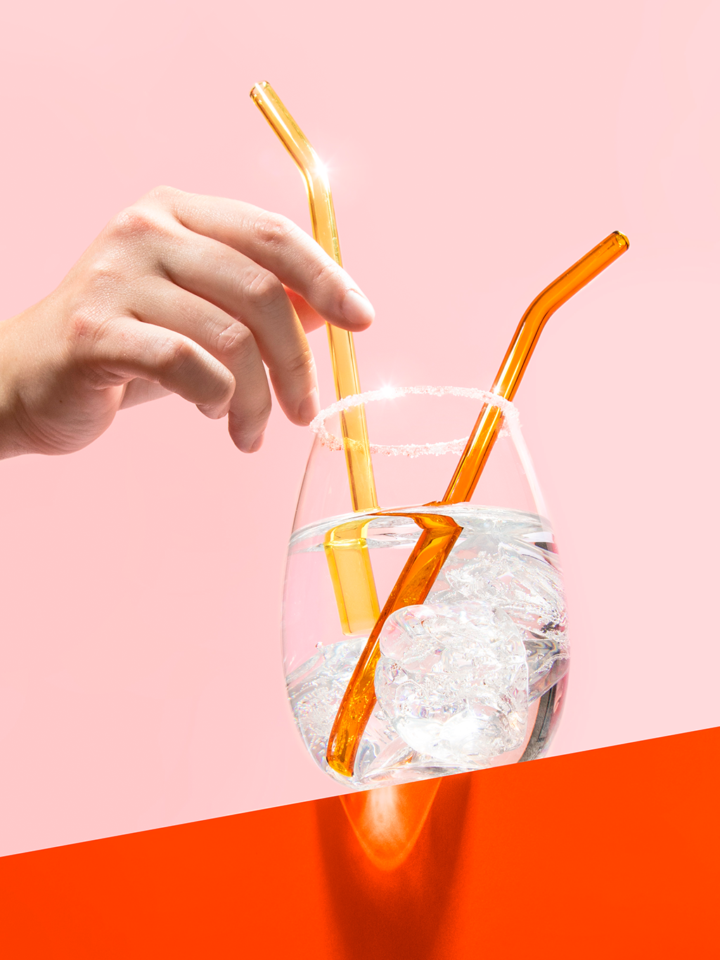 Glassy sips