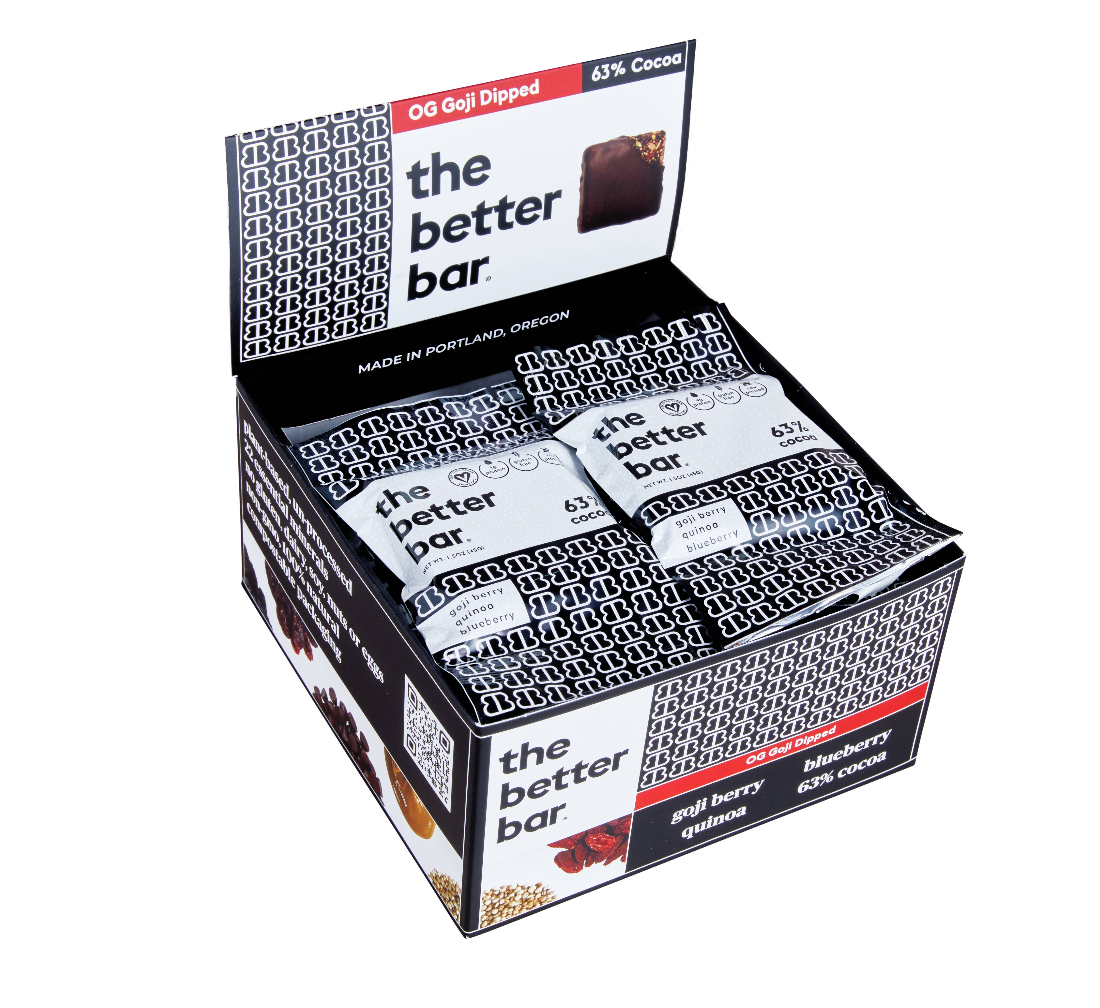 Single Origin Dark Chocolate Dipped Better Bar