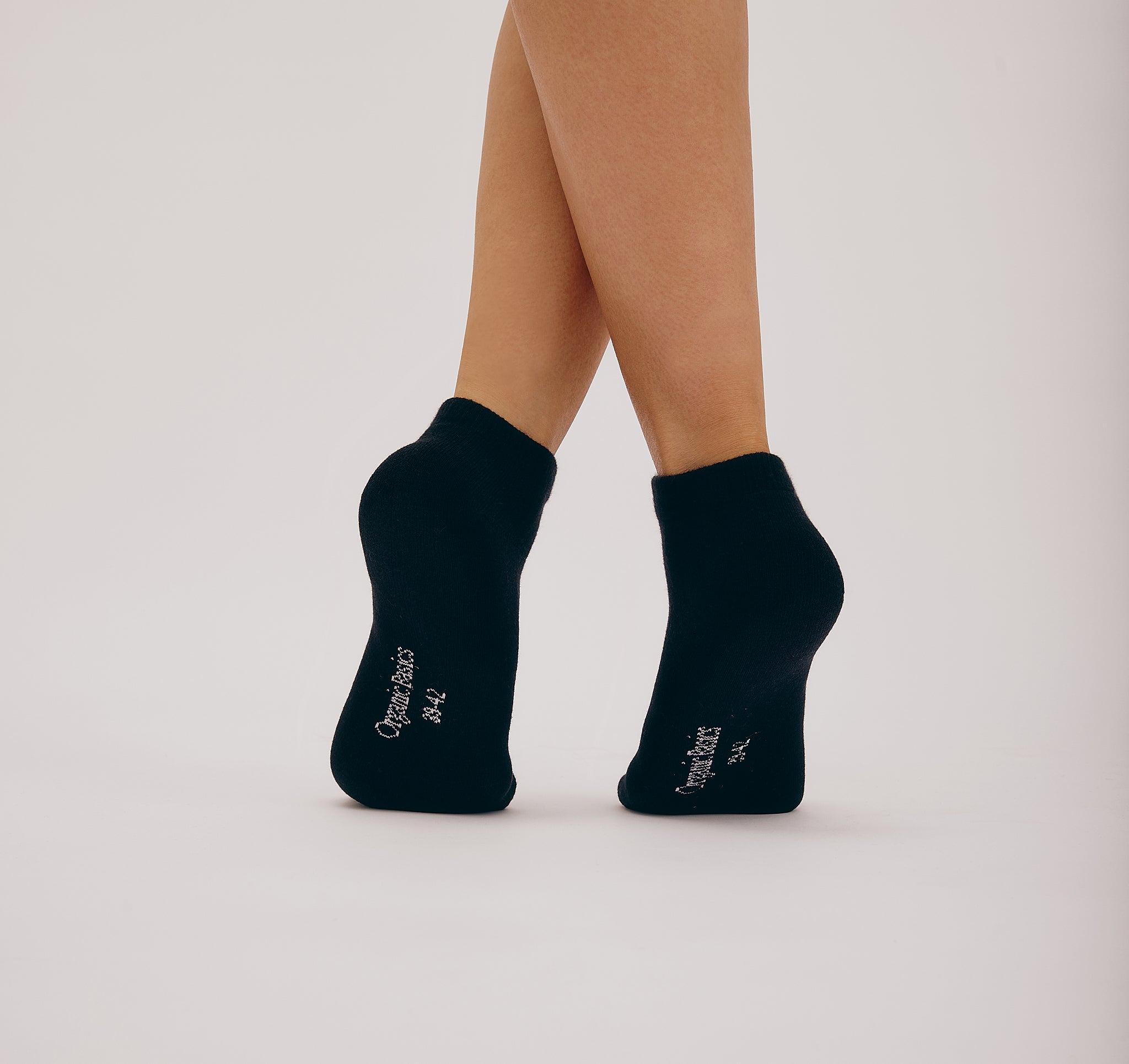 Core No Show Socks 2-Pack in Black