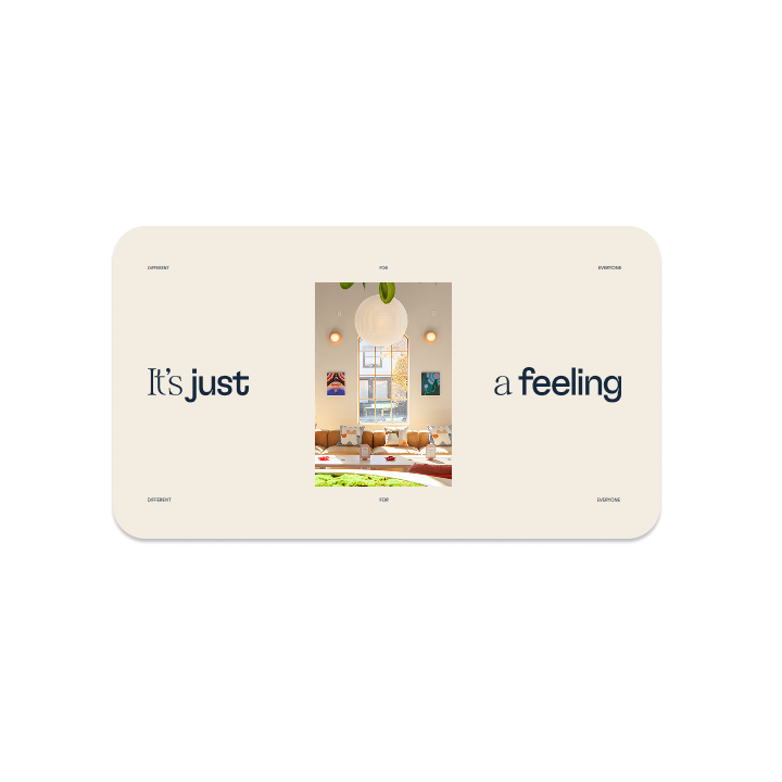 Gift Certificate for It's Just a Feeling