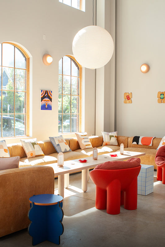 The lounge at It's Just a Feeling