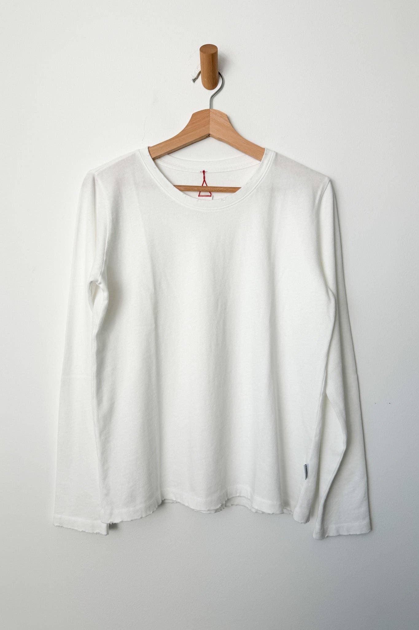 Everyday Long Sleeve Tee in Melange Grey