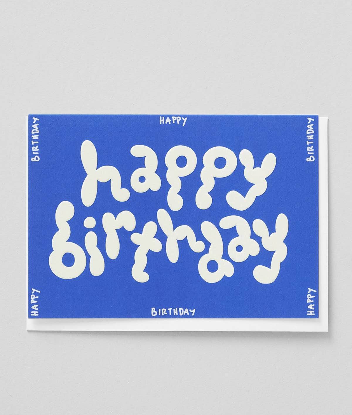 Happy Birthday Embossed Card