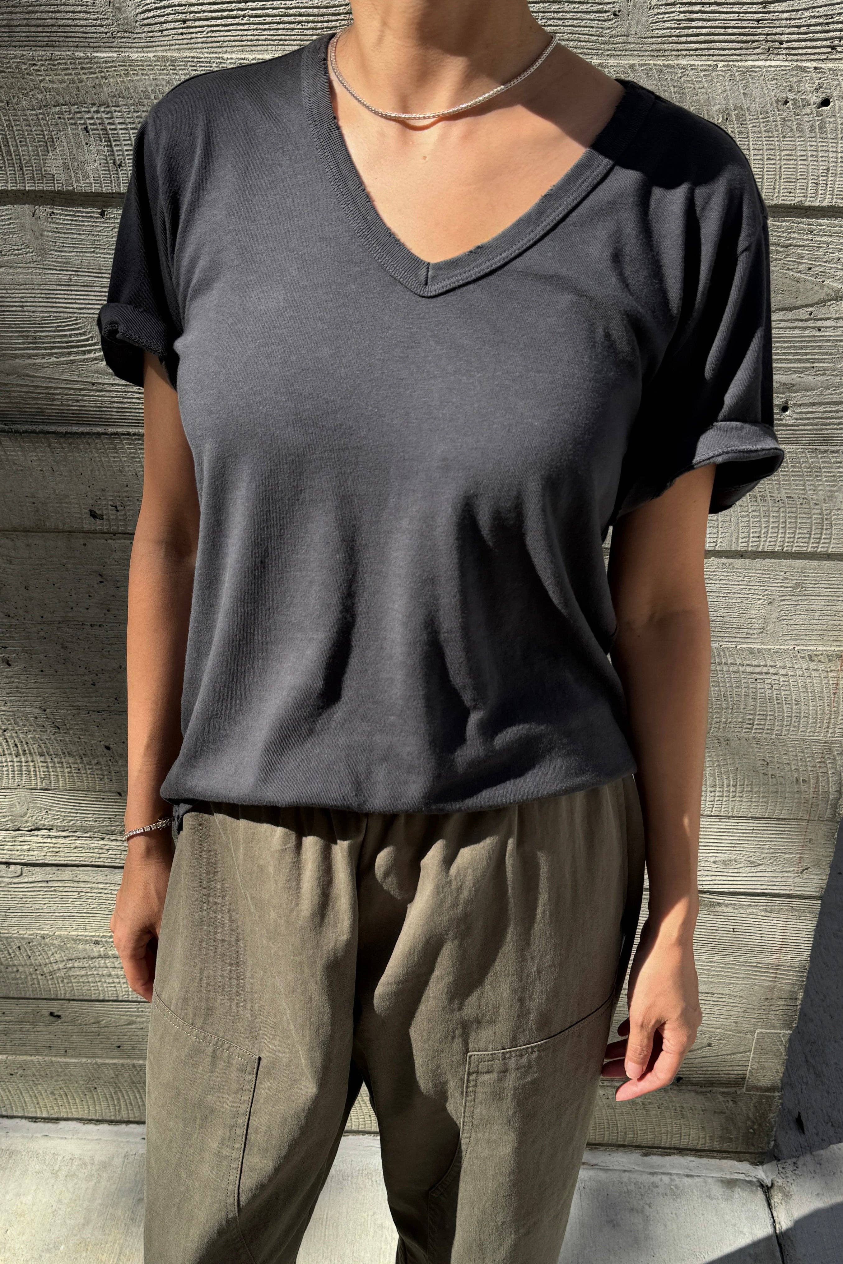 La Vie Tee in Grey