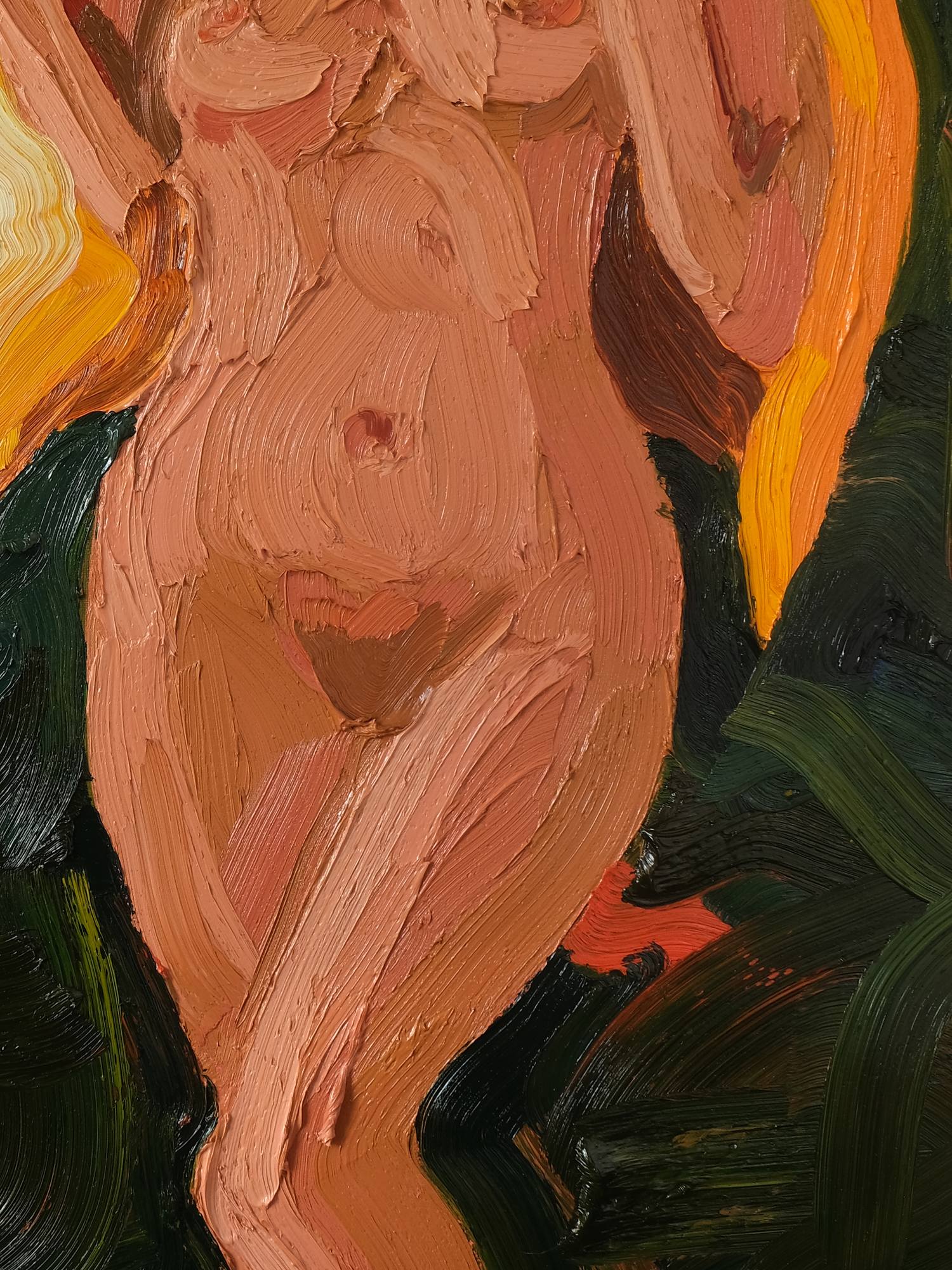 Bather with a Yellow Towel, 2026