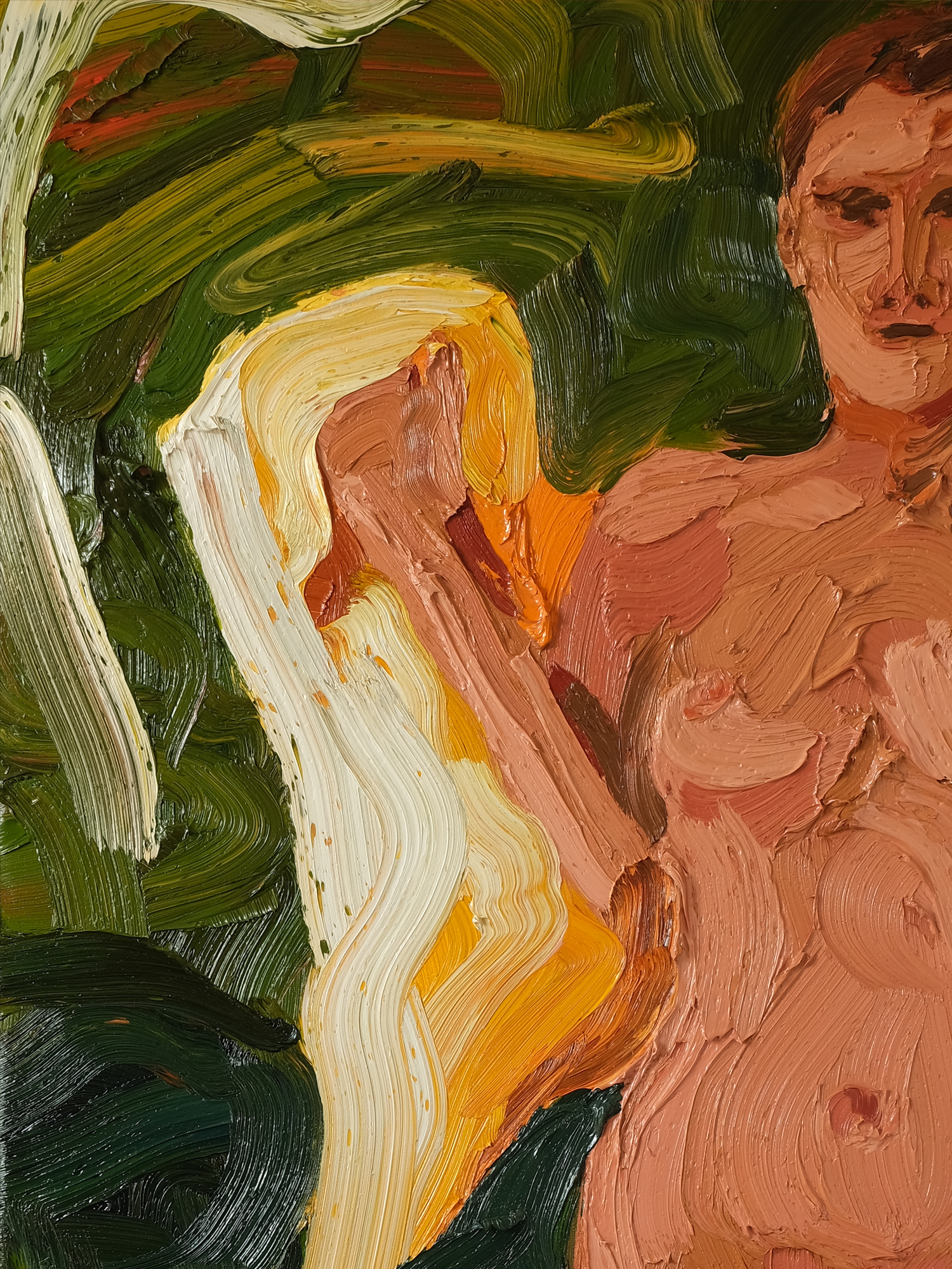 Bather with a Yellow Towel, 2026