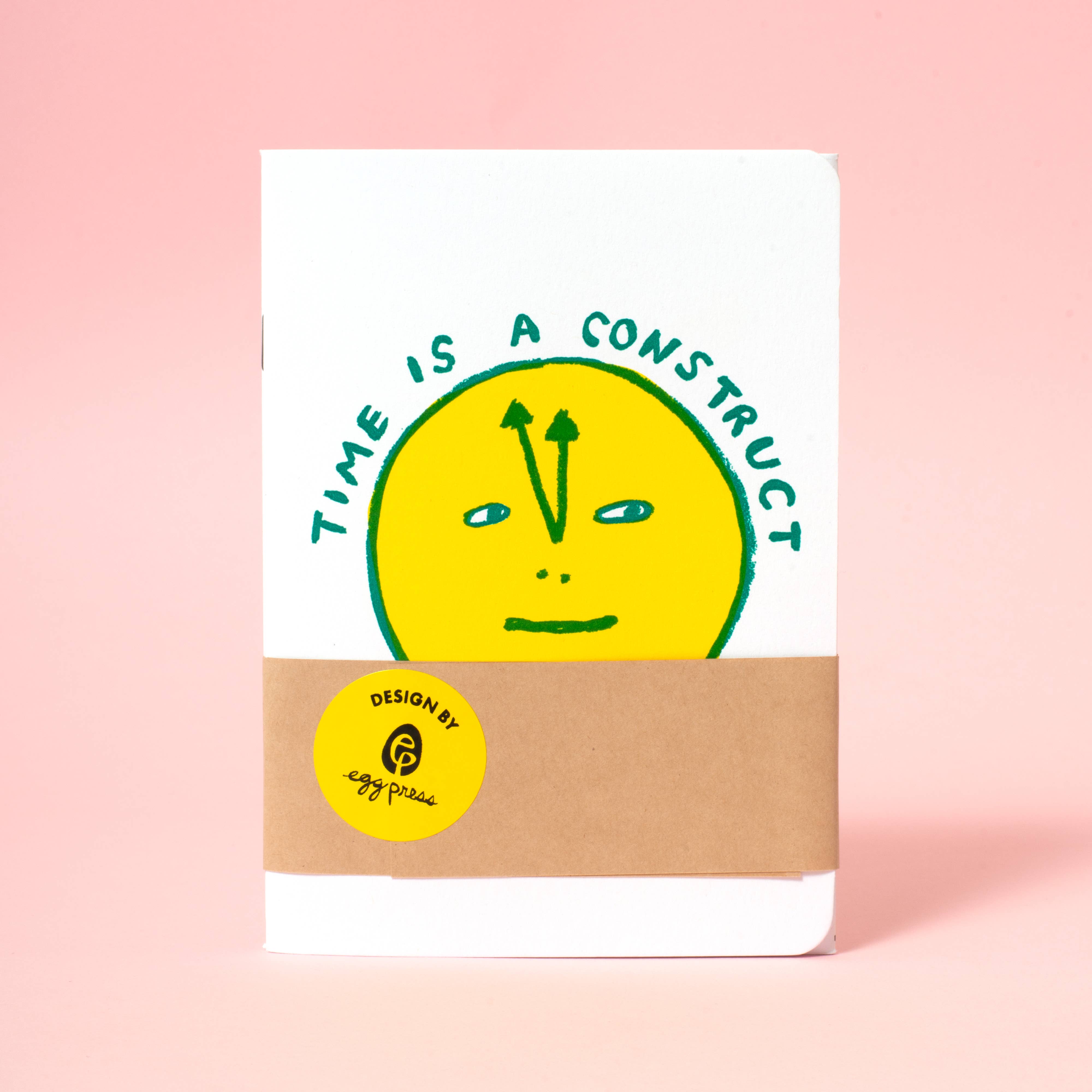 Softcover Blank Notebooks—Time & Nosy