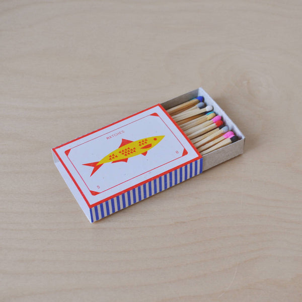 Thumbnail image for "Fish" Risograph Printed Matchbox