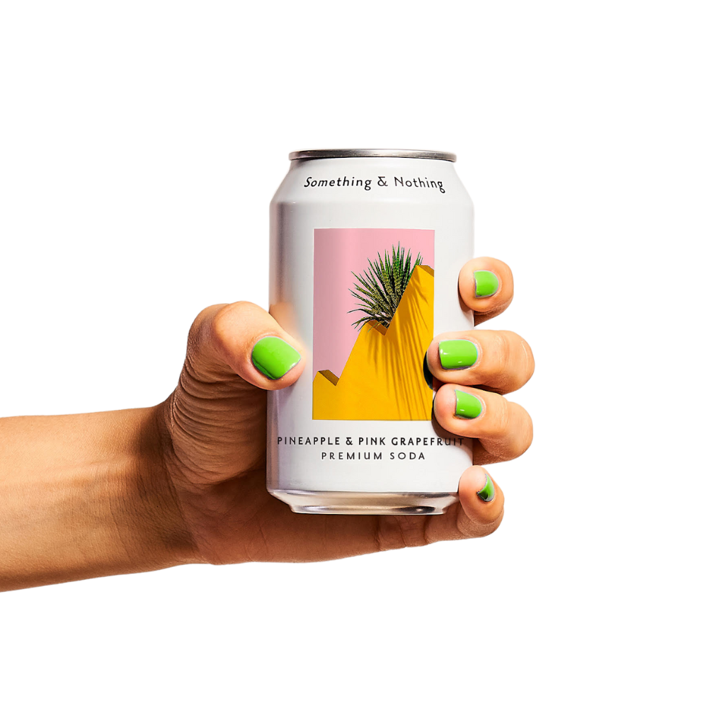 Pineapple & Pink Grapefruit Premium Soda