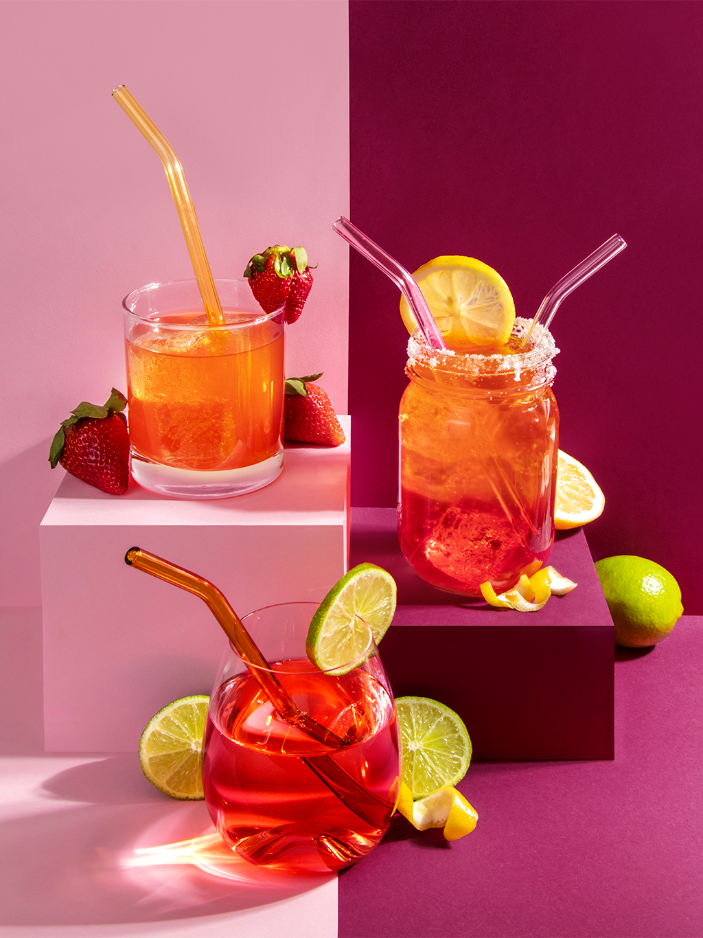 Glassy sips
