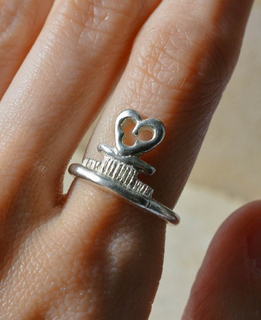 Cup of Hearts Ring