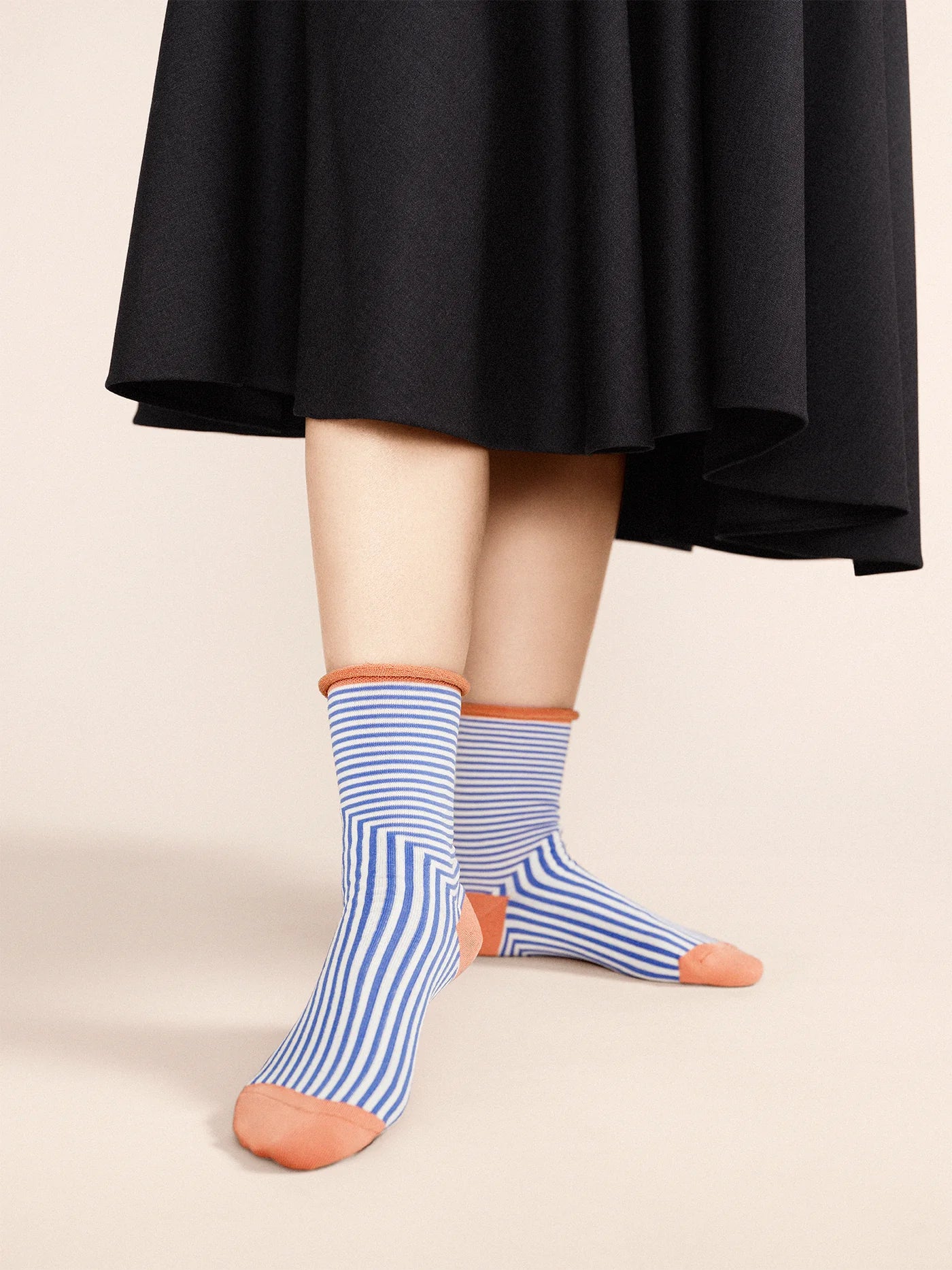 Womens Corbusier Crew in Cornflower