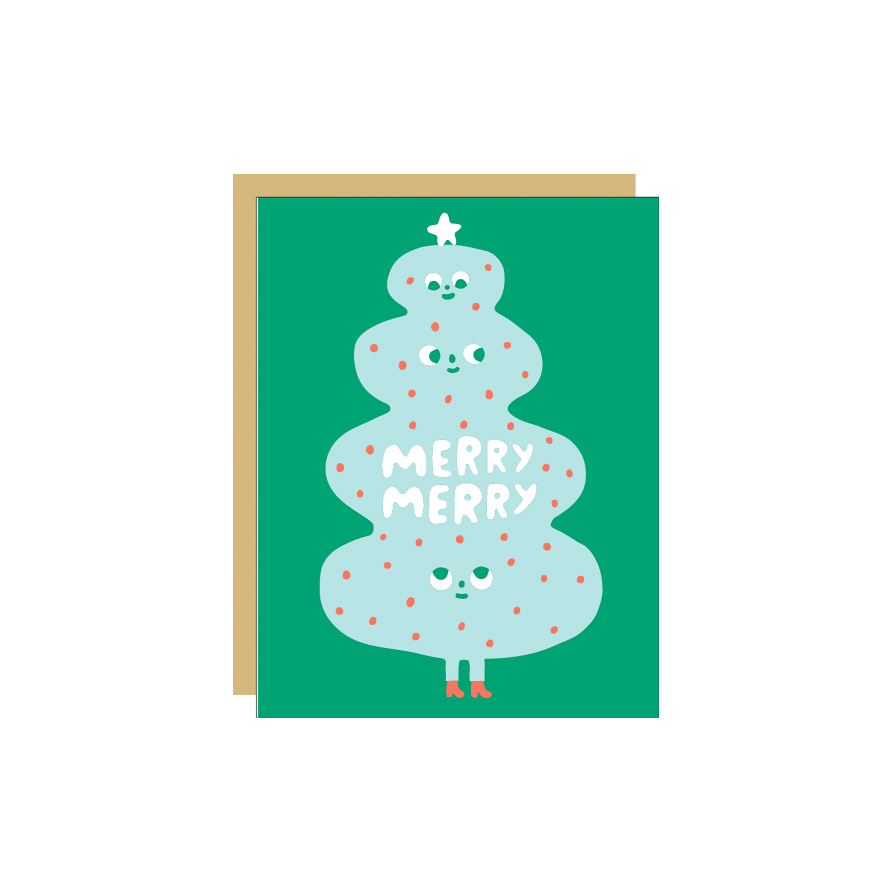 Merry Merry Tree Holiday Card