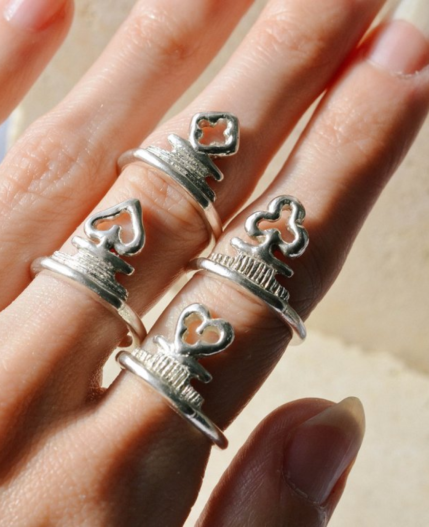 Cup of Hearts Ring