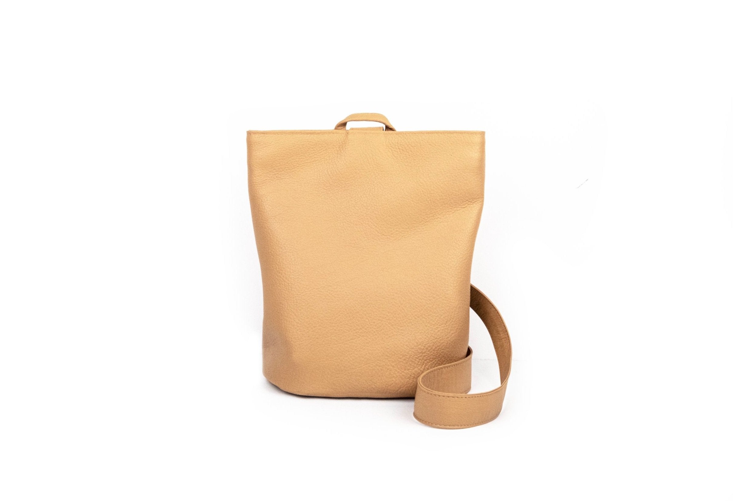 Tan Leather Sling Bag