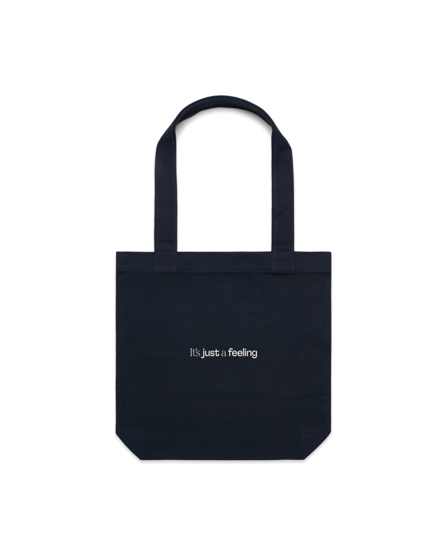 Canvas Tote in Navy