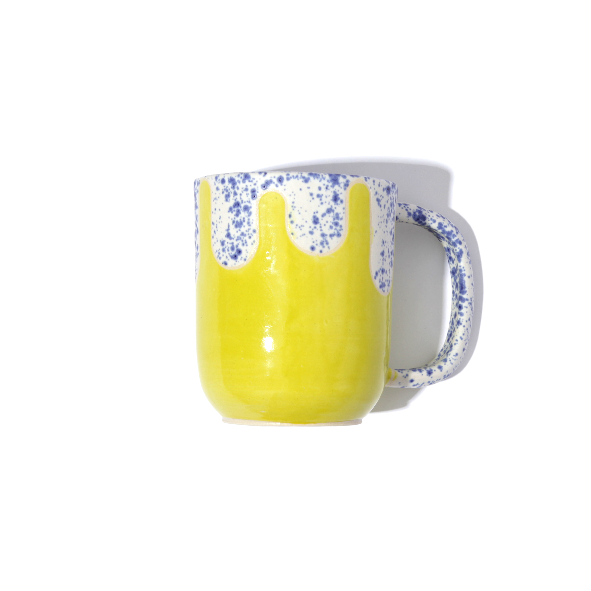 Wave Mug in Chartreuse