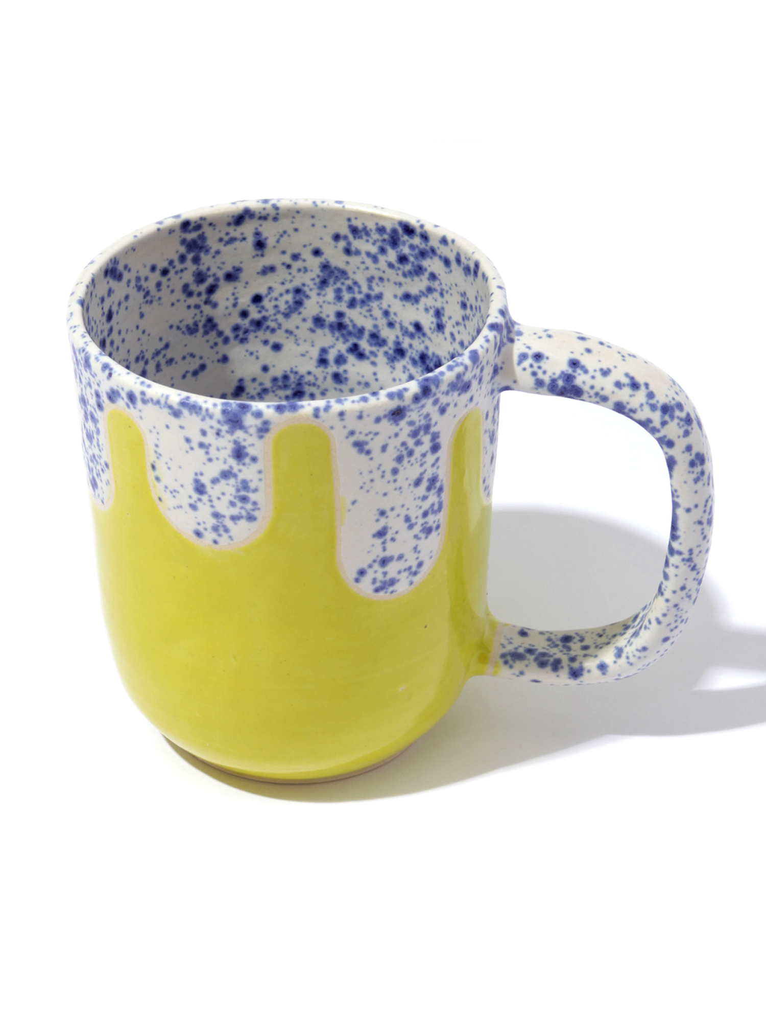 Wave Mug in Chartreuse