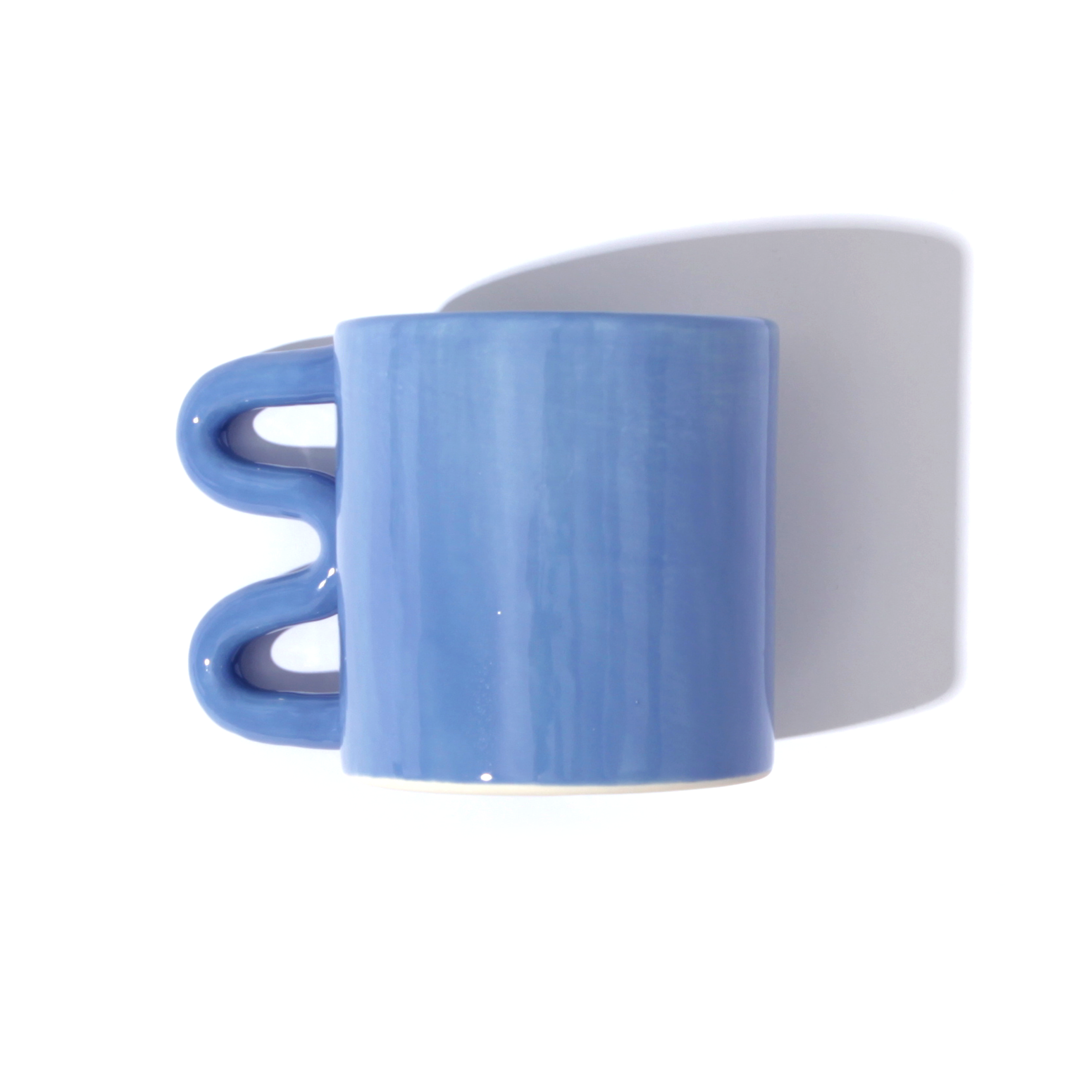 Wavy Mug in Cornflower