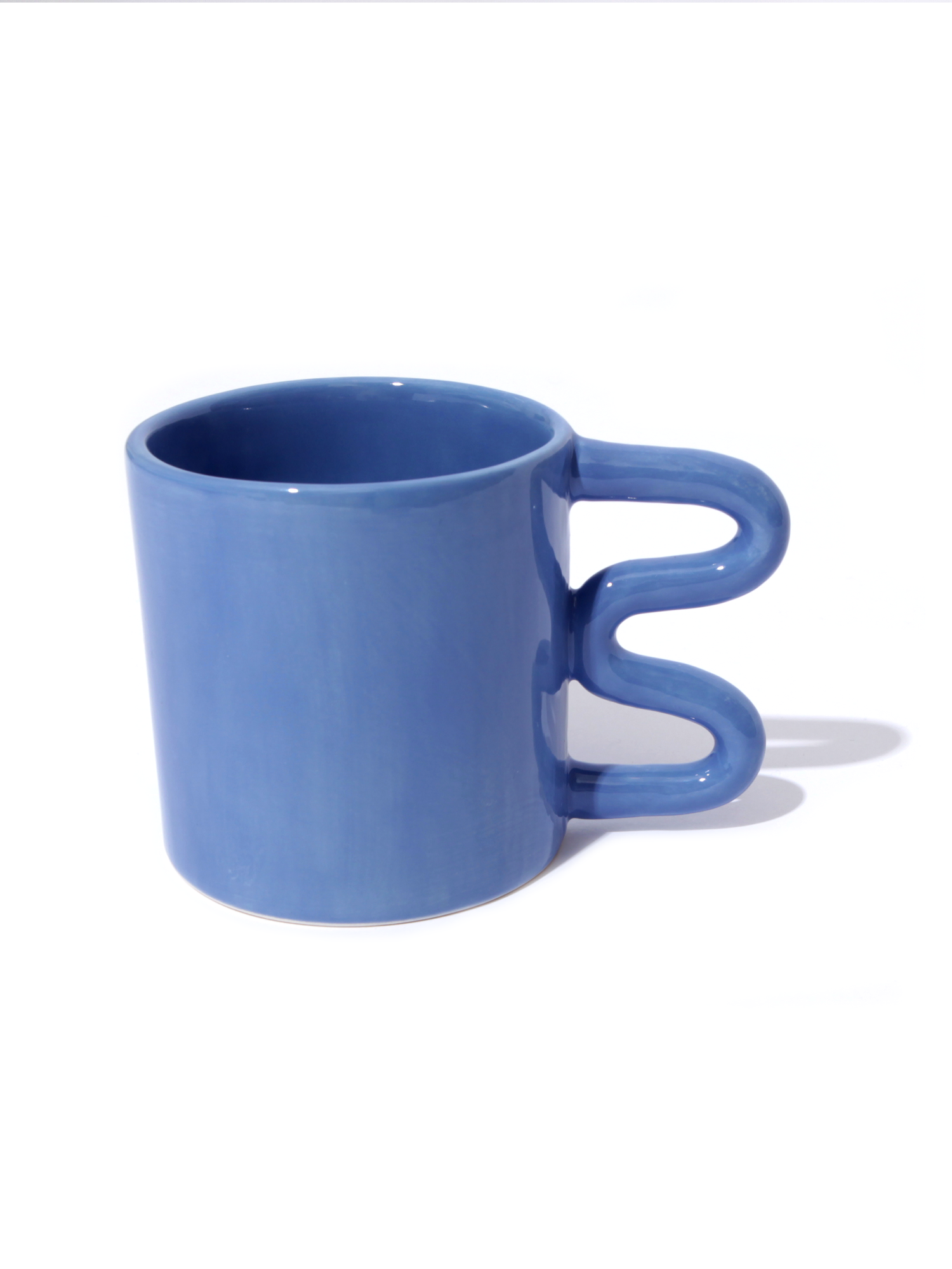 Wavy Mug in Cornflower