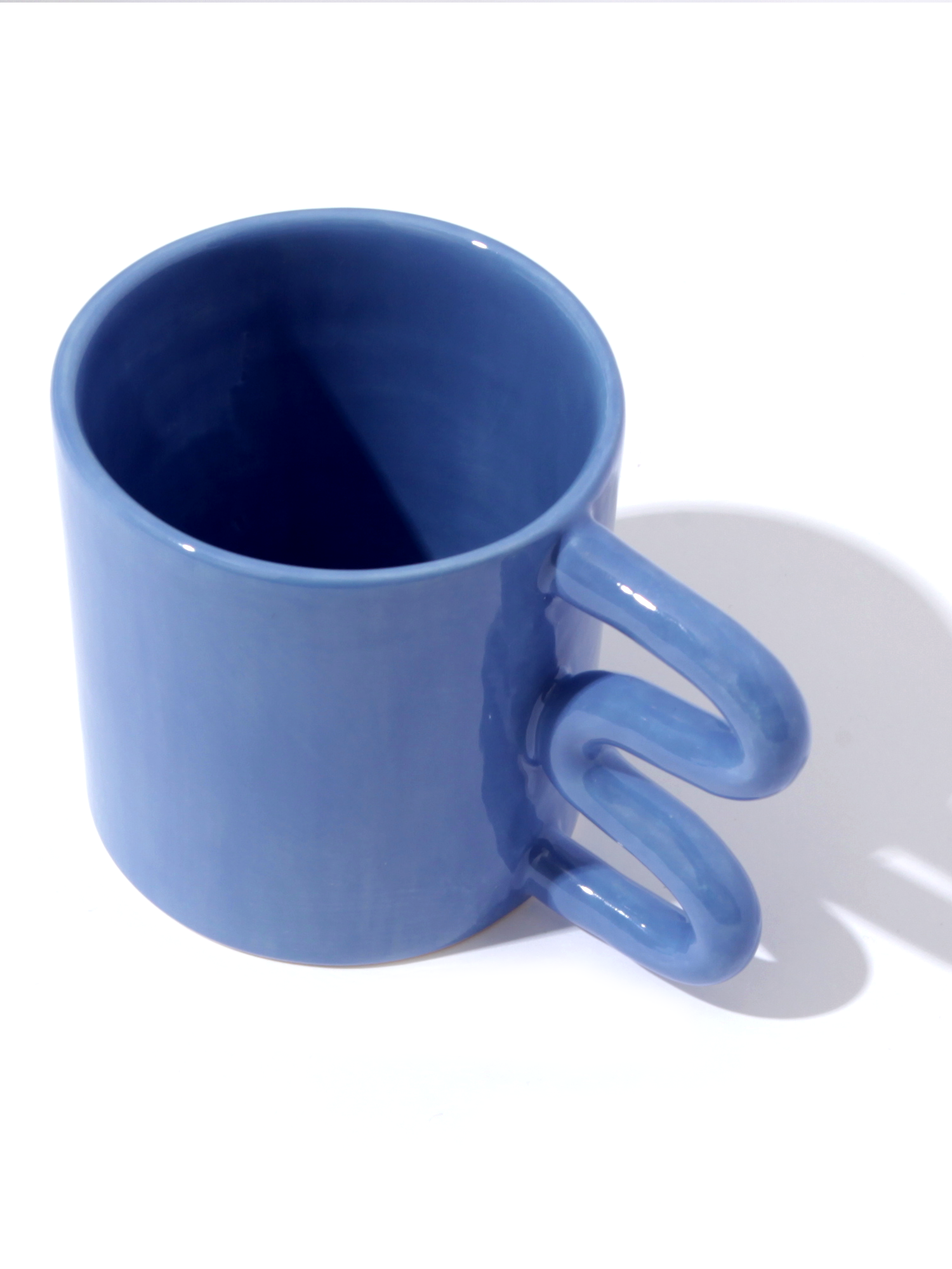 Wavy Mug in Cornflower