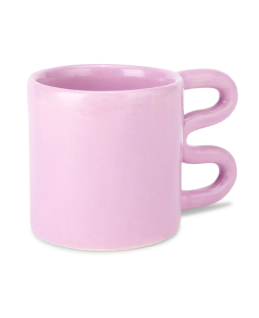 Wavy Mug in Lilac