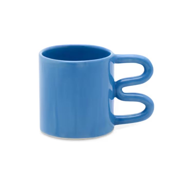 Wavy Mug in Cornflower