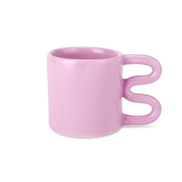 Wavy Mug in Lilac